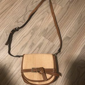 J.Jill Woven Crossbody Bag NEW